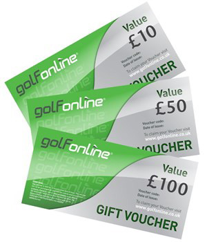 GolfOnline gift vouchers
