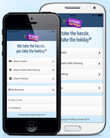 Holiday Extras MobileApp