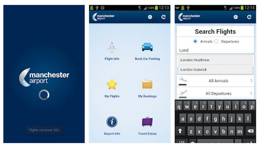 Manchester  Airport Mobileapp