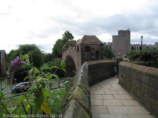 Roman and Medieval Wall in Chester